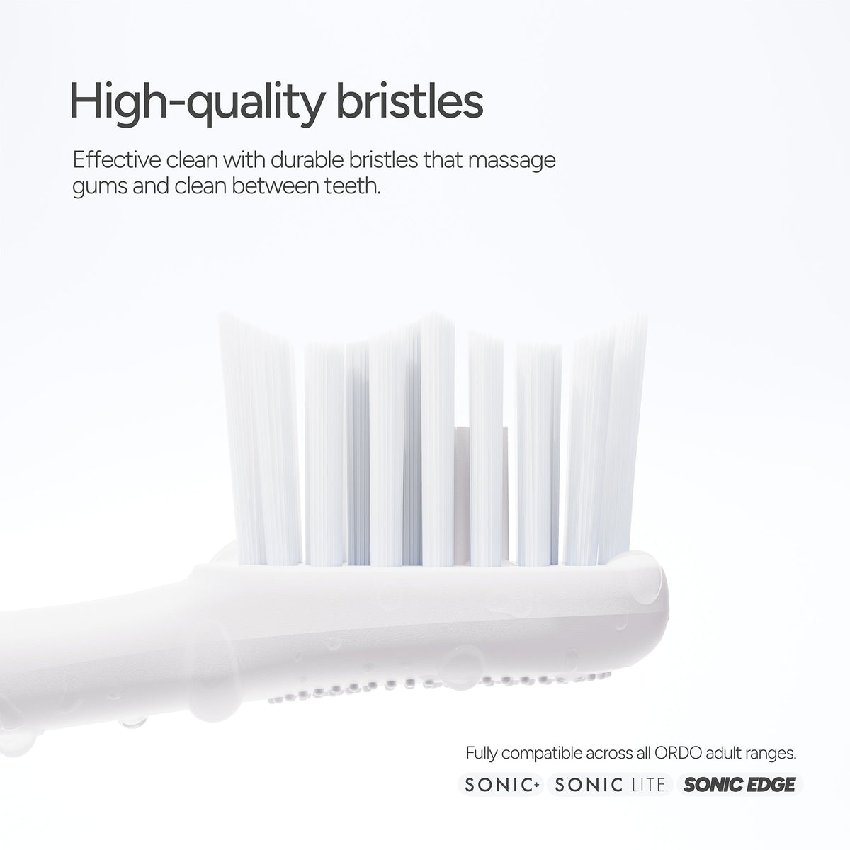 Ordo Sonic Brush Head White | Snow 4x
