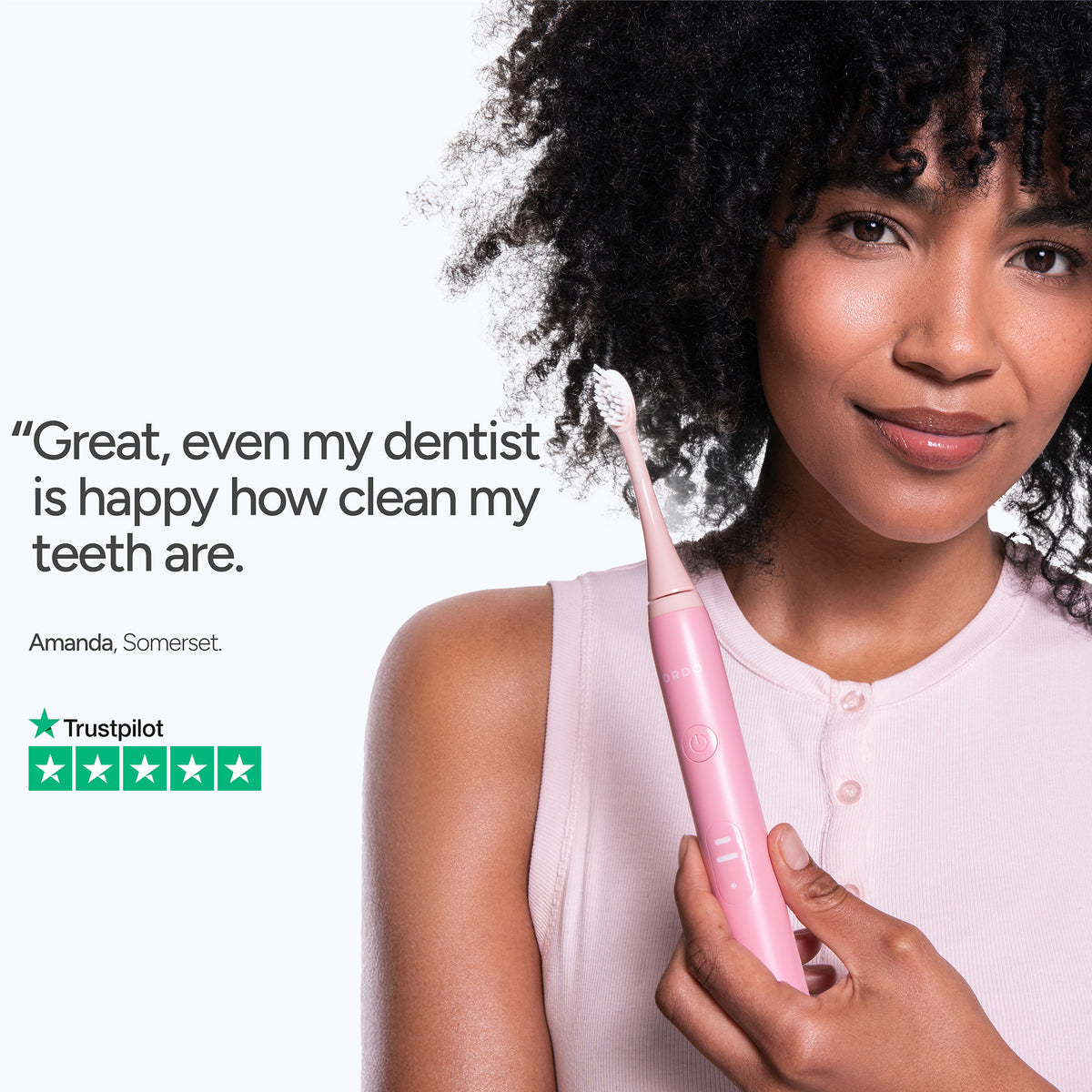 Ordo Sonic Lite Electric Toothbrush - Petal
