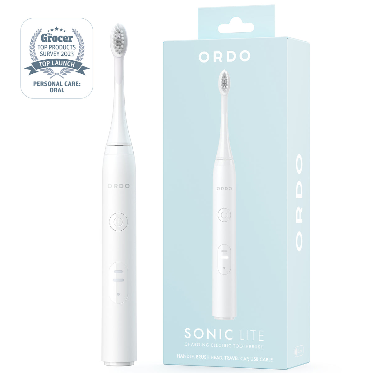 Ordo Sonic Lite Electric Toothbrush - Snow