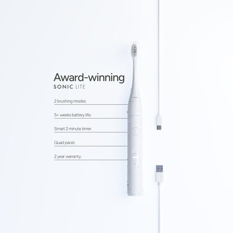Ordo Sonic Lite Electric Toothbrush - Snow