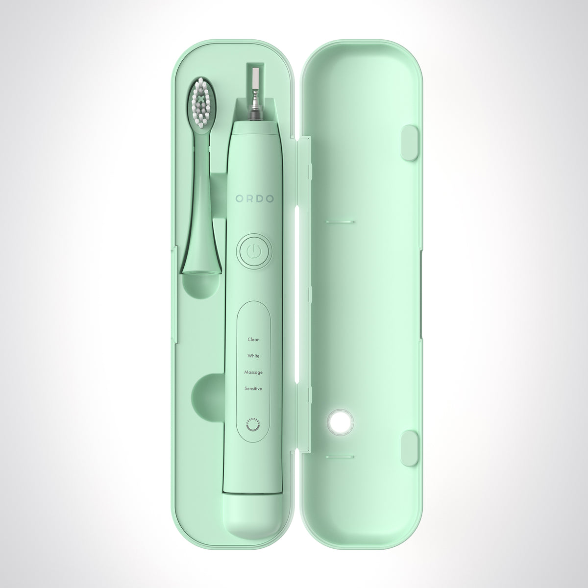 Ordo Sonic+ Toothbrush & Charging Travel Case - Mint Green