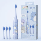 Ordo Sonic Kids Battery Toothbrush & 4 Brush Heads - Squishmallows Samir