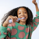 Ordo Sonic Kids Battery Toothbrush & 4 Brush Heads - Squishmallows Samir