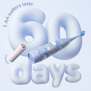 Ordo Sonic Kids Battery Toothbrush & 4 Brush Heads - Squishmallows Samir