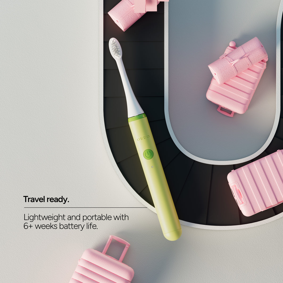Ordo Sonic Edge Rechargeable Toothbrush - Lime Sorbet