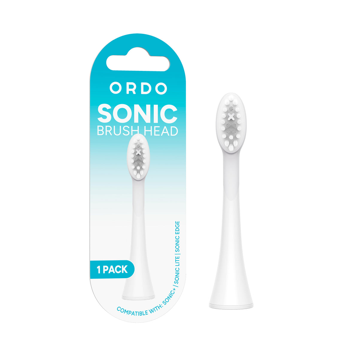 Ordo Sonic Brush Head White | Snow
