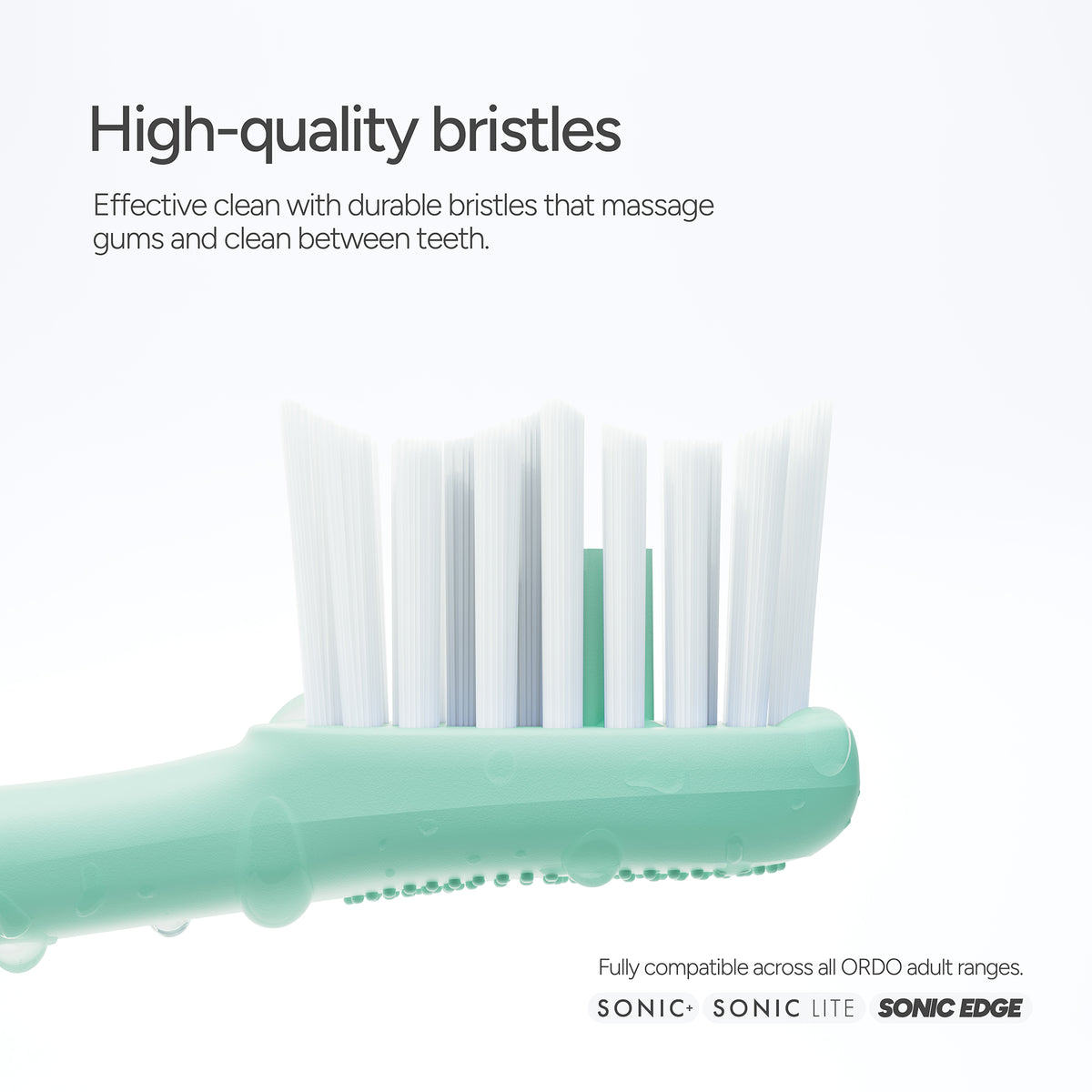 Ordo Sonic Brush Head Mint Green | Sage