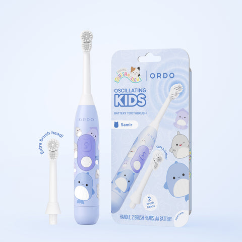 Ordo Oscillating Kids Battery Toothbrush - Squishmallows Samir