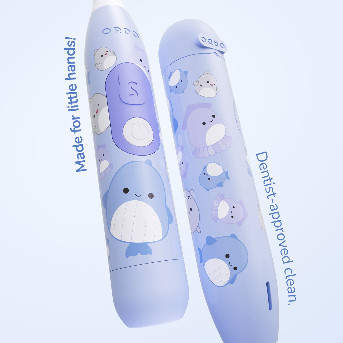 Ordo Oscillating Kids Battery Toothbrush - Squishmallows Samir