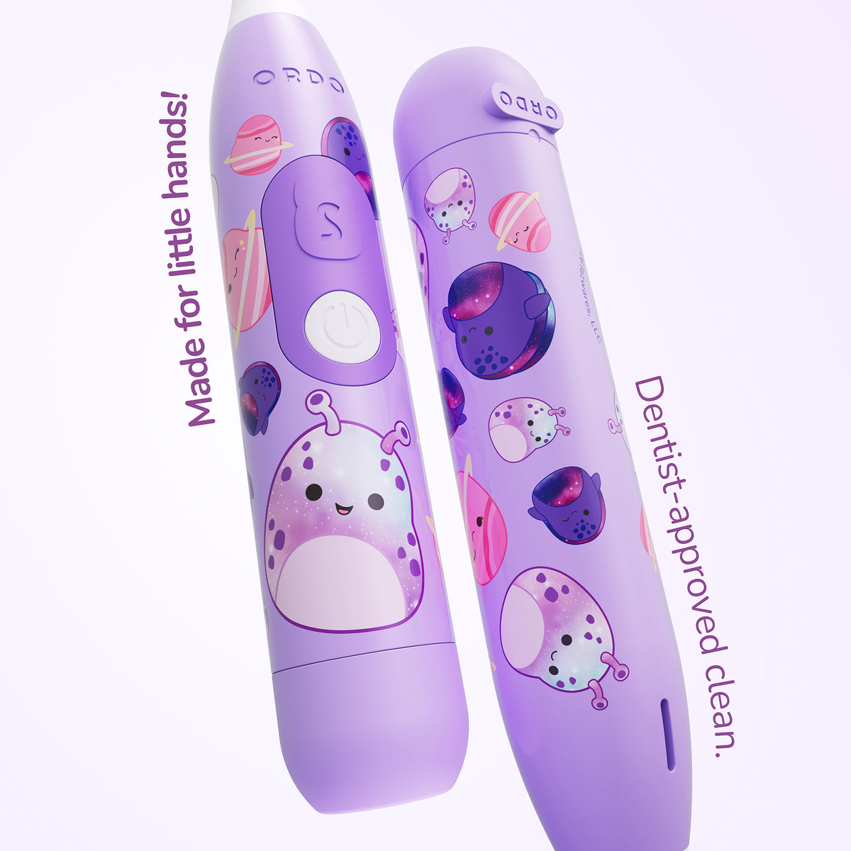 Ordo Oscillating Kids Battery Toothbrush - Squishmallows Daxxon