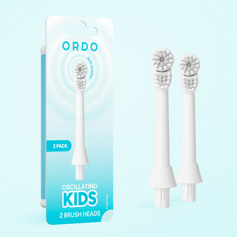 Ordo Oscillating Kids Battery - Brush Heads - 2 Pack