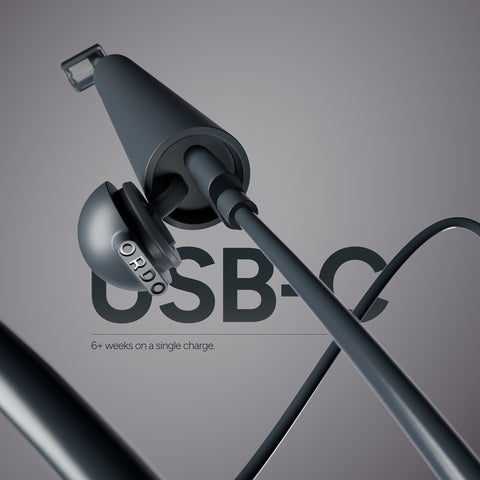 Ordo Sonic Edge Rechargeable Toothbrush - Charcoal
