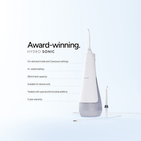 Ordo Sonic+ Toothbrush & Hydro Sonic+ Water Flosser - White