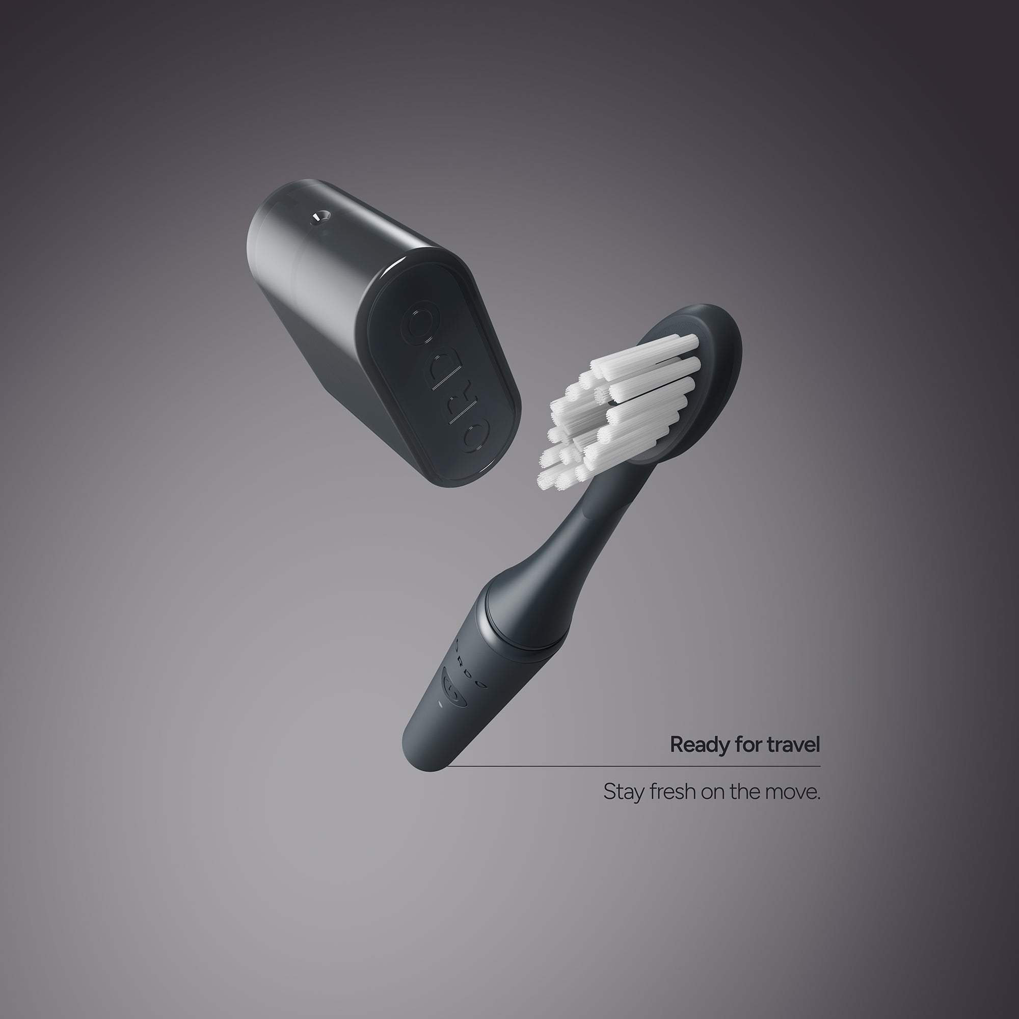 Edge Toothbrush Ordo Sonic Edge Rechargeable Toothbrush - Charcoal – Ordo Global