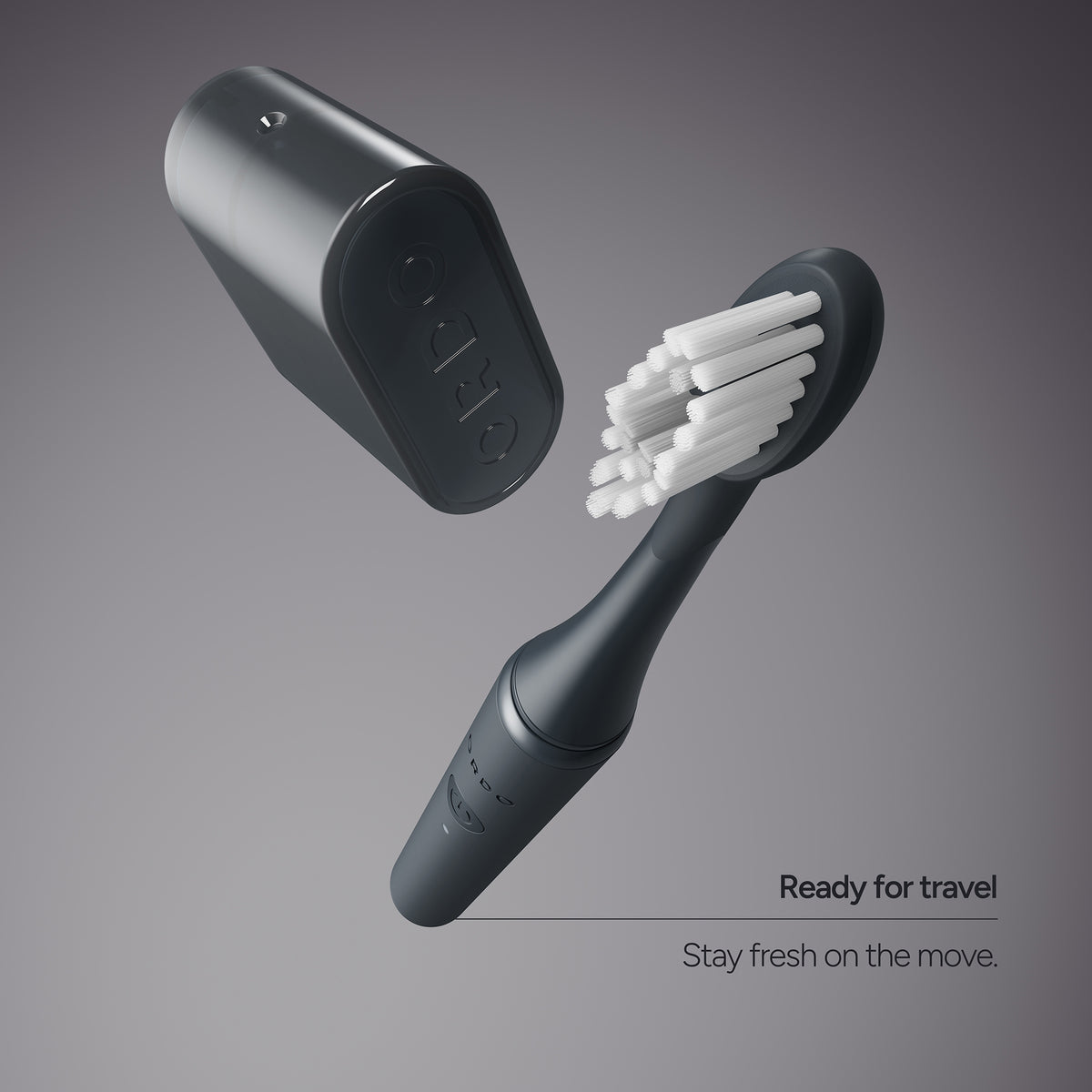 Ordo Sonic Edge Rechargeable Toothbrush - Charcoal