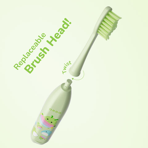 Ordo Sonic Kids Battery Toothbrush - Squishmallows Rutabaga