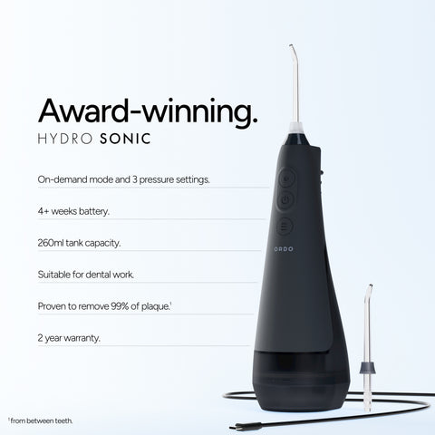 Ordo Hydro Sonic Water Flosser - Charcoal Grey
