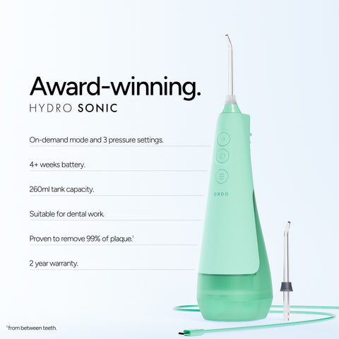 Ordo Hydro Sonic Water Flosser - Mint Green