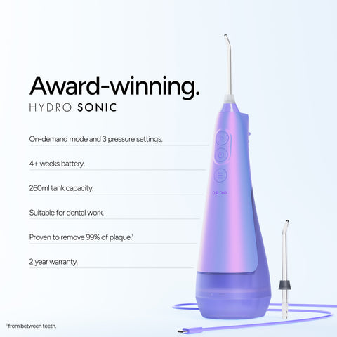 Ordo Hydro Sonic Water Flosser - Pearl Violet