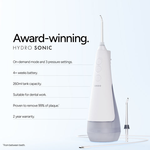 Ordo Hydro Sonic Water Flosser - White