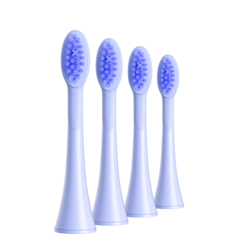 Ordo Sonic Brush Heads - Wicked Glinda Upland - Sonic Lite - 4 Pack