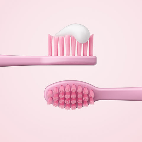 Two brush heads included