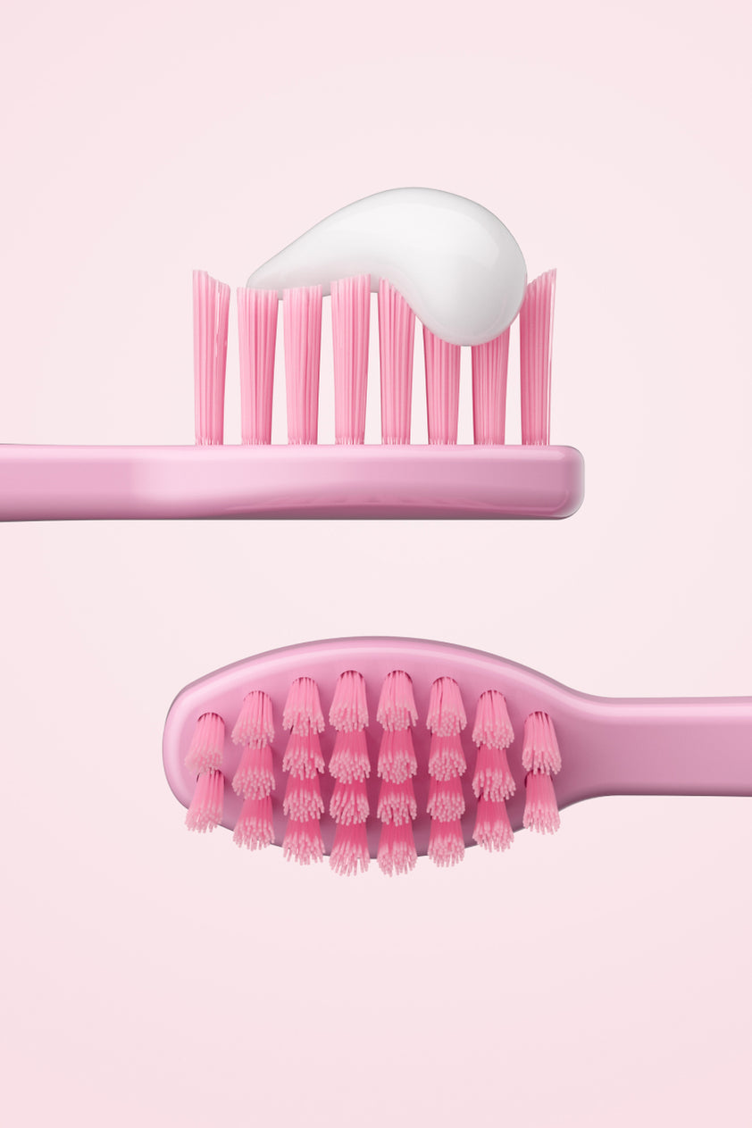 Soft, rounded bristles