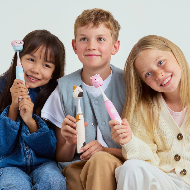 Ordo Sonic Kids Rechargeable Toothbrush - Squishmallows Patty