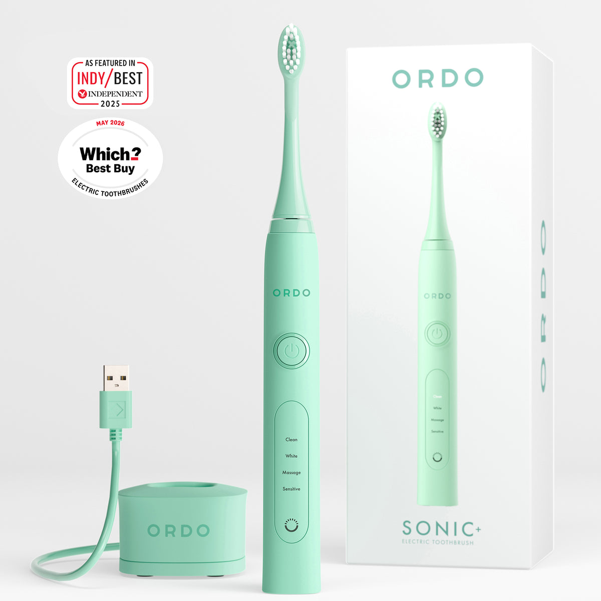 Ordo Sonic+ Toothbrush Mint Green