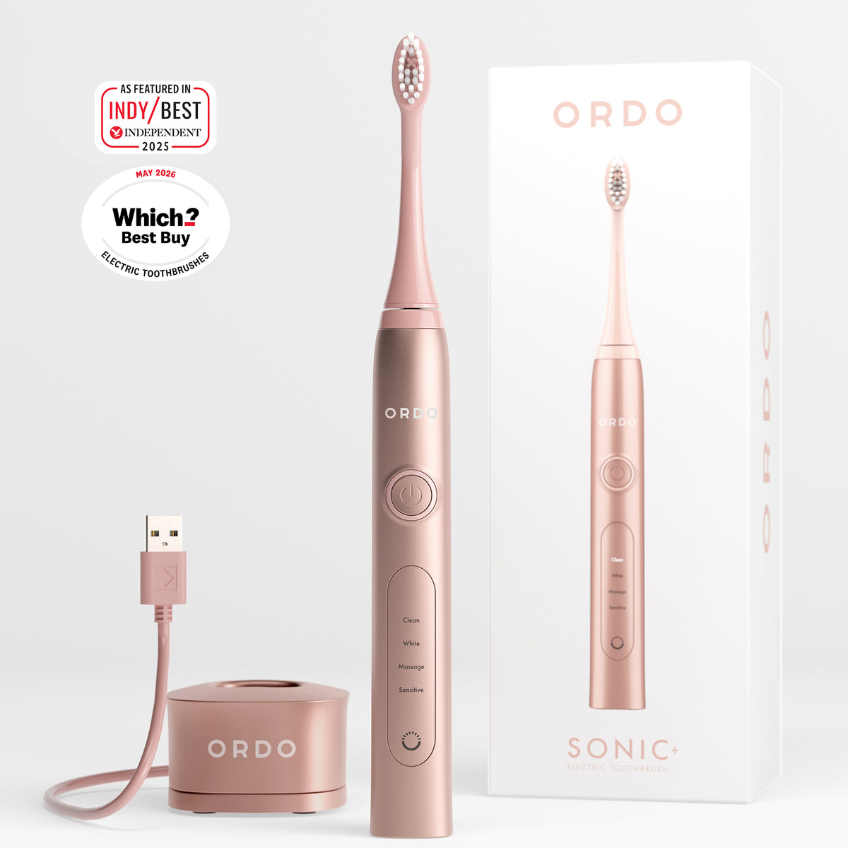Ordo Sonic+ Toothbrush Rose Gold