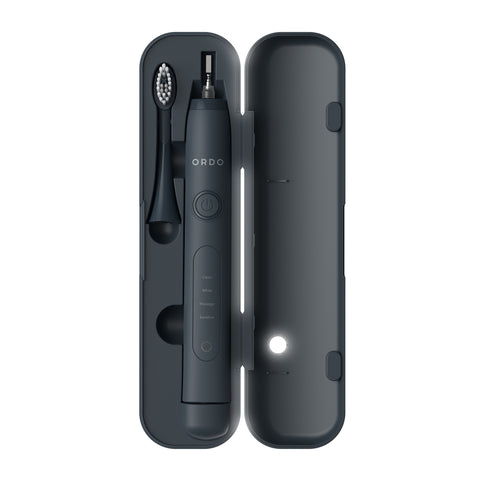 Ordo Sonic+ Charging Travel Case - Charcoal Grey