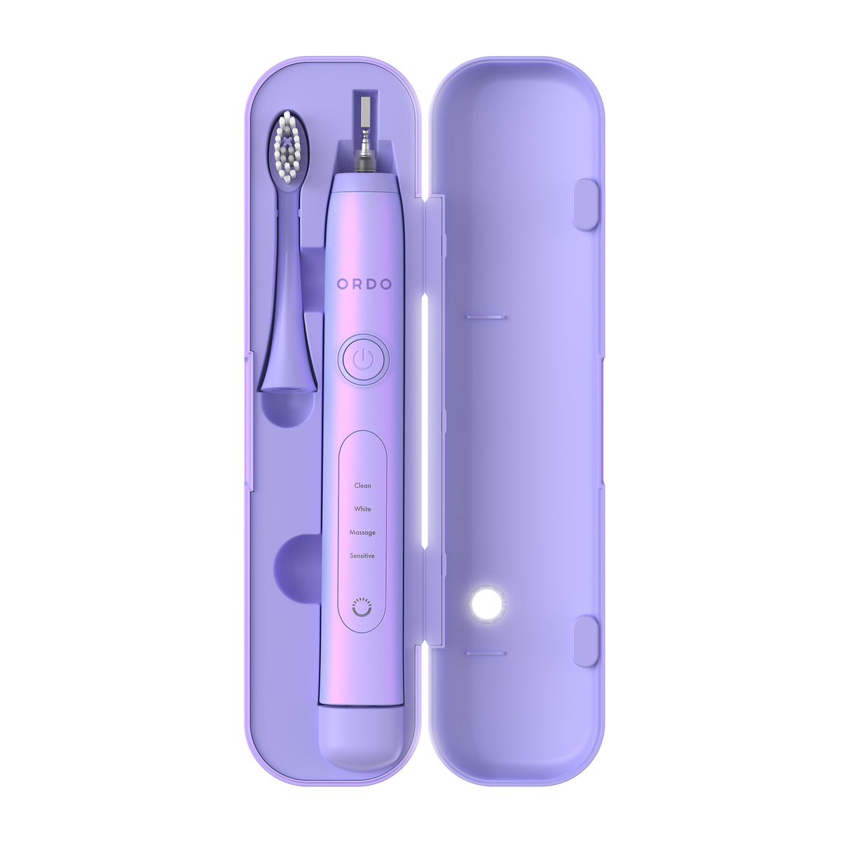 Ordo Sonic+ Charging Travel Case - Pearl Violet