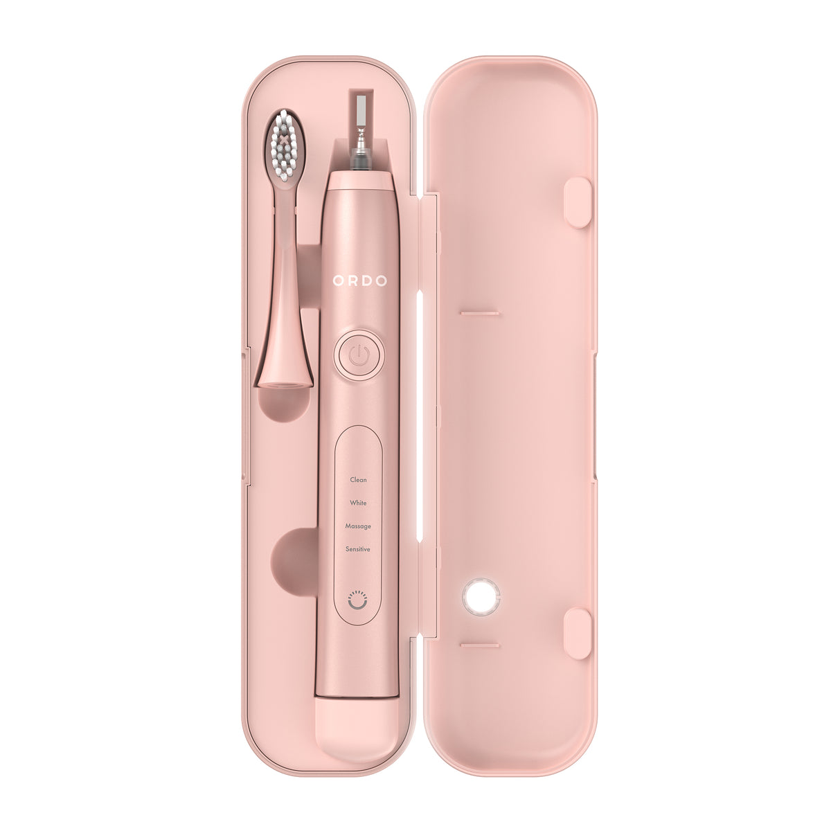Ordo Sonic+ Charging Travel Case - Rose Gold