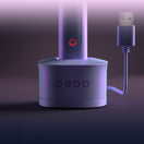 Ordo Sonic+ Toothbrush & 4x Brush Head Bundle - Pearl Violet