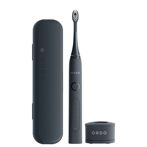 Ordo Sonic+ Toothbrush & Charging Travel Case - Charcoal Grey
