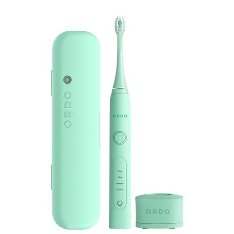 Ordo Sonic+ Toothbrush & Charging Travel Case - Mint Green