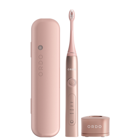Ordo Sonic+ Toothbrush & Charging Travel Case - Rose Gold