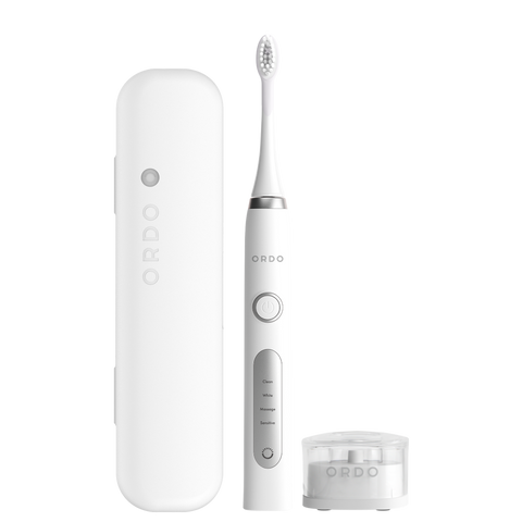 Ordo Sonic+ Toothbrush & Charging Travel Case - White