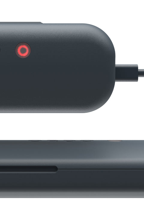 Charging indicator window