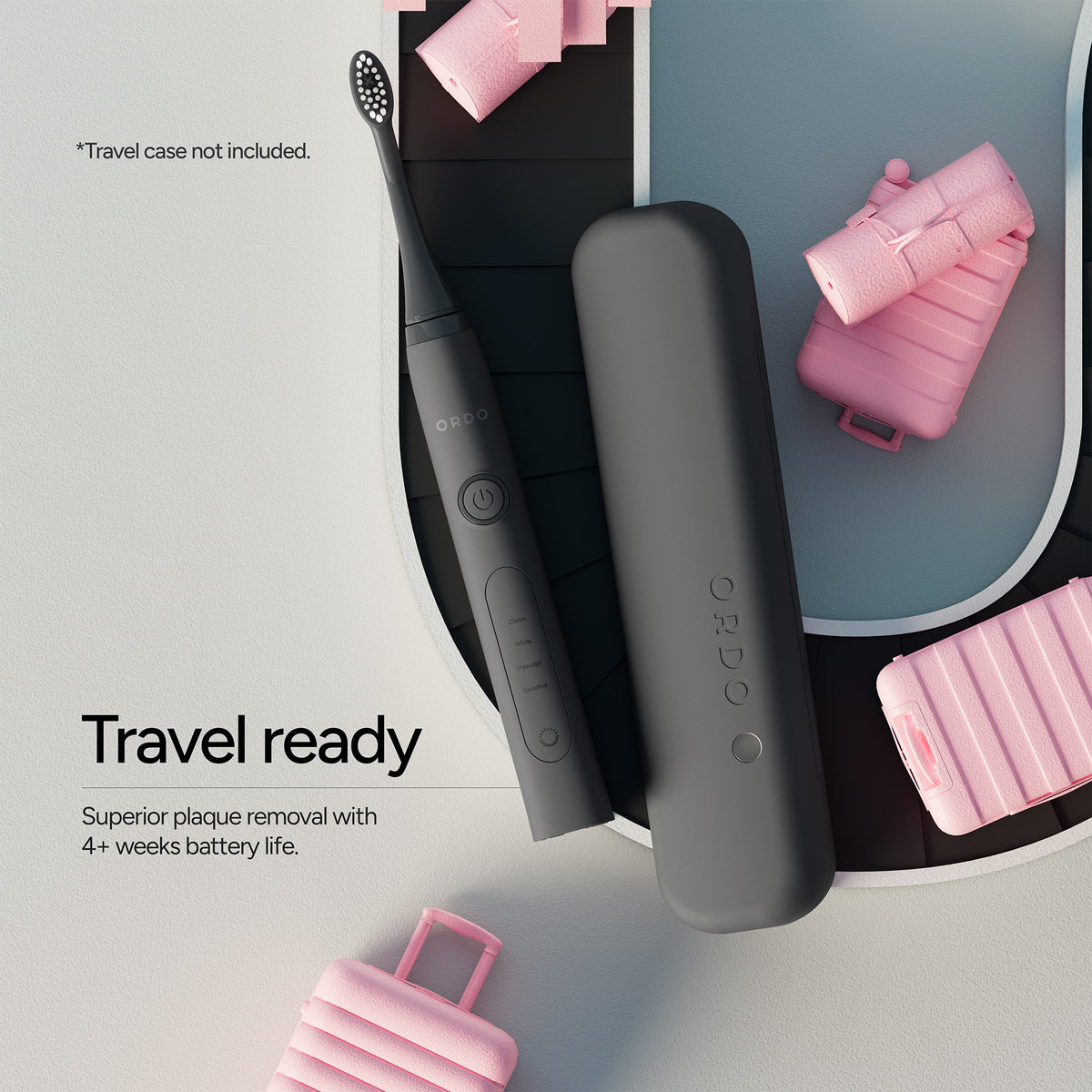 Ordo Sonic+ Toothbrush Charcoal Grey