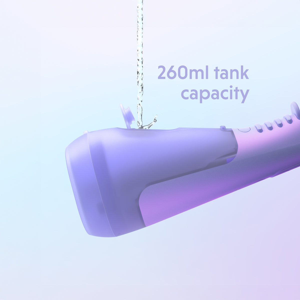 Ordo Hydro Sonic Water Flosser - Tank - Pearl Violet